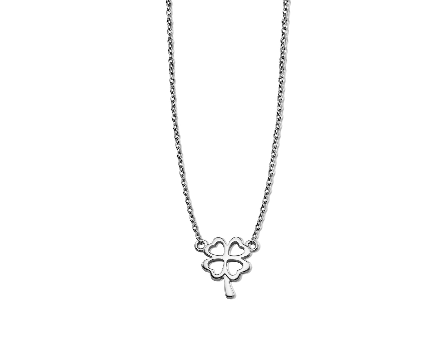 Feel the Spirit Ketting Lucky Leaf Zilver XN002S-1