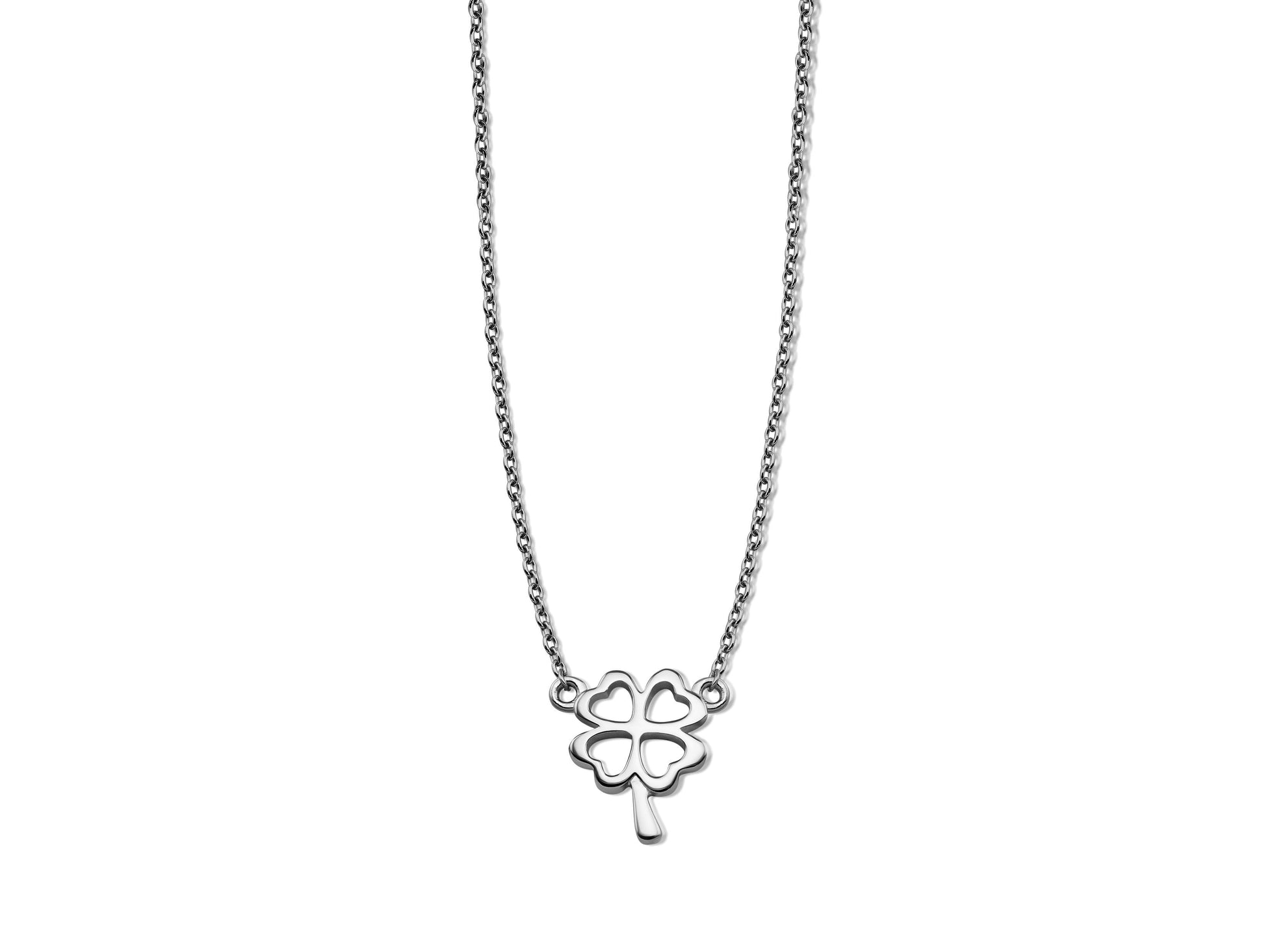 Feel the Spirit Ketting Lucky Leaf Zilver XN002S-1