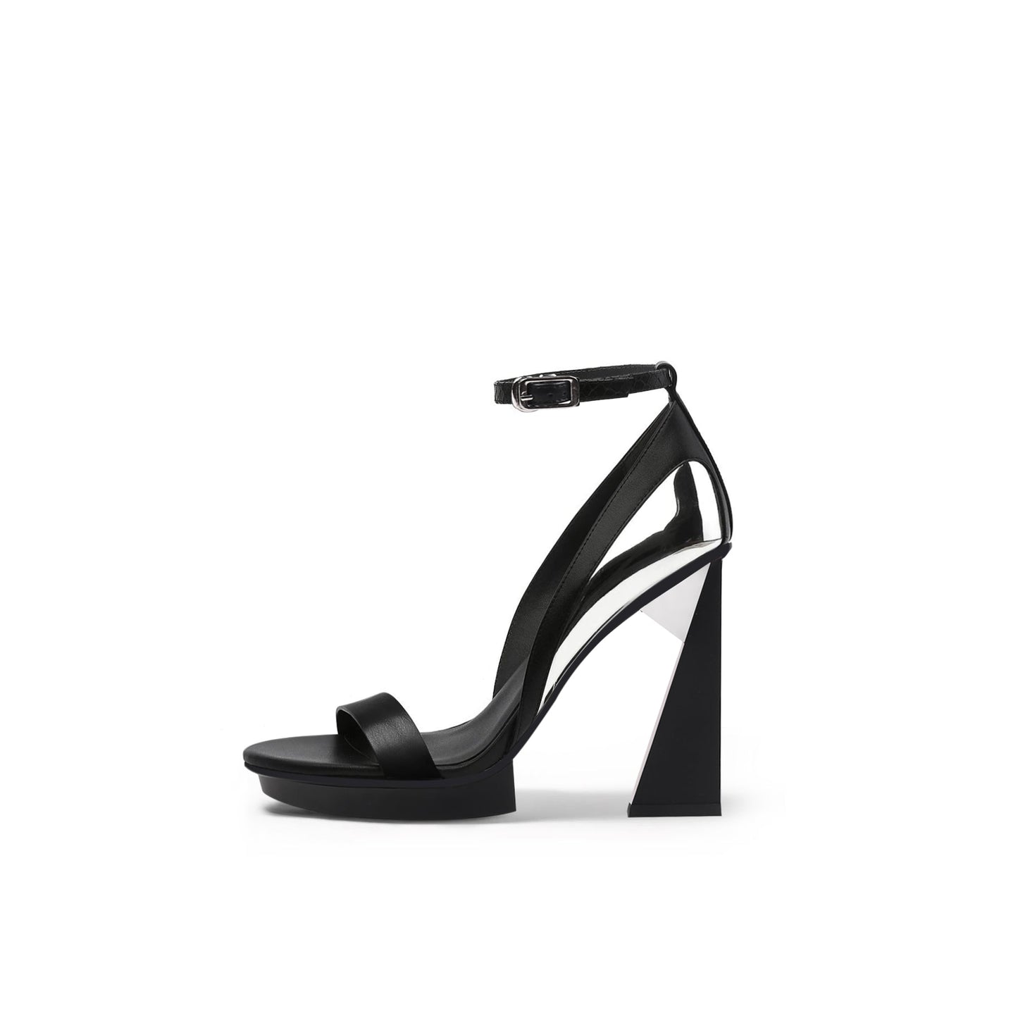 Trapezoidal Skyscraper Heels-5